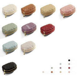 Leather Zip Coin Purse