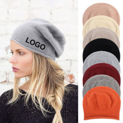 Knitted Wool Pullover Hat