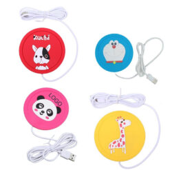 Cartoon Silicone Insulated Coaster