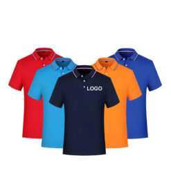 Lapel Short-sleeved Polo Shirt