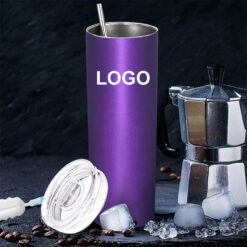 Solid Color Spray Plastic Insulation Cup