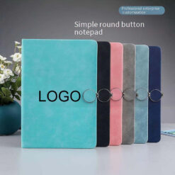 Round Magnetic Closure Notebook