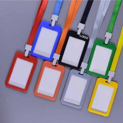 Card Holder with Lanyard Id Clip