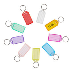 Transparent Colorful Keychain
