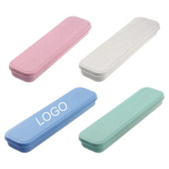 Straw Wheat Cutlery Box