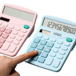 Solar Battery Dual Power Electronic Calculator