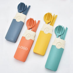 Wheat Straw Portable Utensil Set
