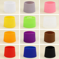 Silicone Heat-Resistant Conical Coffee Cup Cover