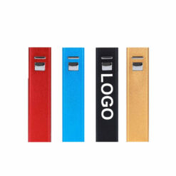 2200mah Metal Square Tube Power Bank