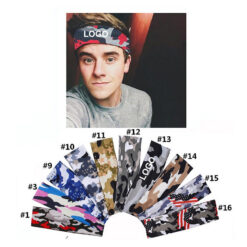 Sports Camouflage Yoga Headband