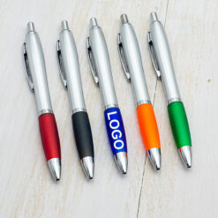 Plastic Push Ballpoint Pen