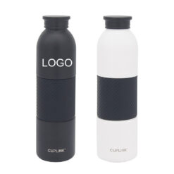 Stainless Steel Thermos with Silicone Sleeve
