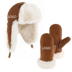 Thickened Ear Protection Hat and Cold Proof Set