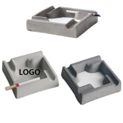 Anti-fly Ash Concrete Ashtray