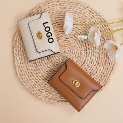 Short Metal Buckle Coin Purse