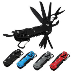 12-in-1 Survival Tool with LED Light