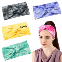 Tie-dye Digitally Printed Sports Headband
