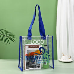 Transparent Pvc Plastic Shopping Bag