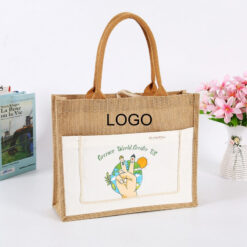 Storage Jute Tote Bag