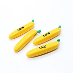 Aesthetic Banana Shape Black Ink Ballpoint Mini Pens