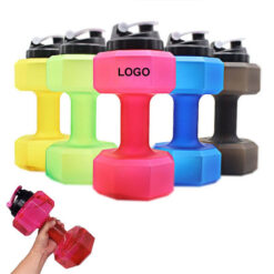 Large Capacity Dumbbell Water Bottle
