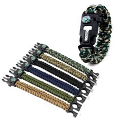 Outdoor Paracord Survival Bracelet