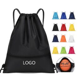 Oxford Cloth Drawstring Shoulder Bag