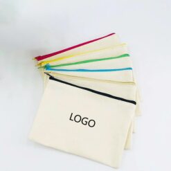Canvas Zipper Pen Pouch