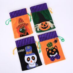 Halloween Candy Bag Velvet Gift Bag