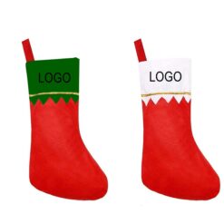 Non Woven Xmas Fireplace Sock Xmas Tree Hanging Stocking