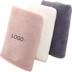 Absorbent Coral fleece Bath Towel