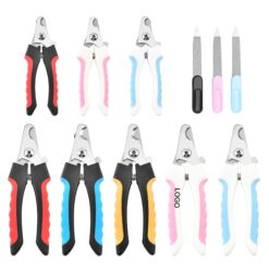 Stainless Steel Round Head Pet Nail Scissors