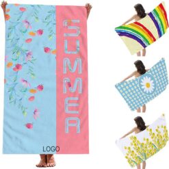 Reversible Printed Beach Towel