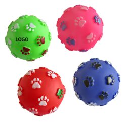 Pet Vocal Footprint Toy Ball