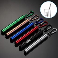 304 Stainless Steel Retractable Straw