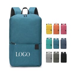 Solid Color Shoulder Travel Backpack