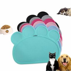 Creative Dog Paw Shaped Silicone Lick Pad