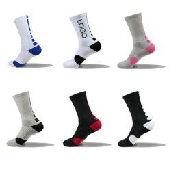 Sweat-wicking Sports Basketball Socks