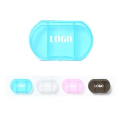 Portable 3 Compartments Pill Box