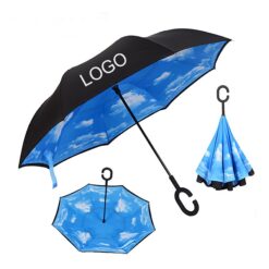 Uv Protection Auto Open Reverse Inverted Umbrella