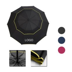 Wind Resistant Double Golf Rain Umbrella