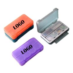 Portable 6 Compartments Pill Organizer