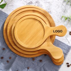 Bamboo Japanese Handle Pizza Tray