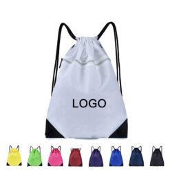 Simple Drawstring Pocket Shoulder Bag