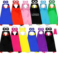 Cosplay Kids Hero Cape with Mask