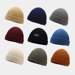 Warm Solid Color Woolen Hat