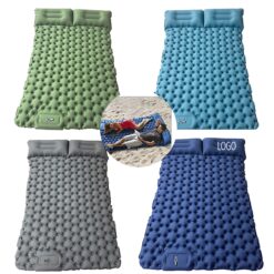Foot Inflatable Double-layer Moisture-proof Pad