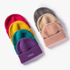 Solid Color Knit Hat