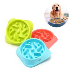 Dog Anti Choking Slow Feeder Food Bowl