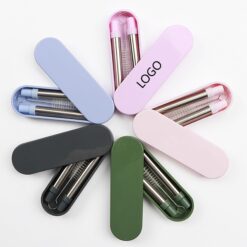 Detachable Folding Stainless Steel Straw